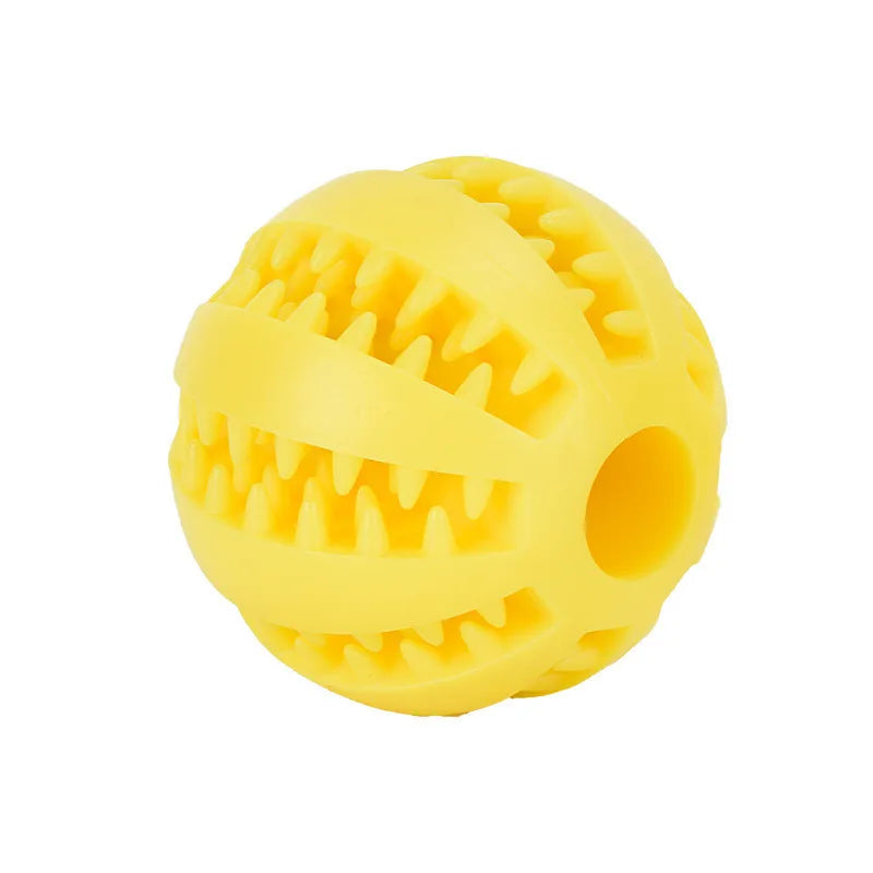 Natural Rubber Dog Dental Chew Ball