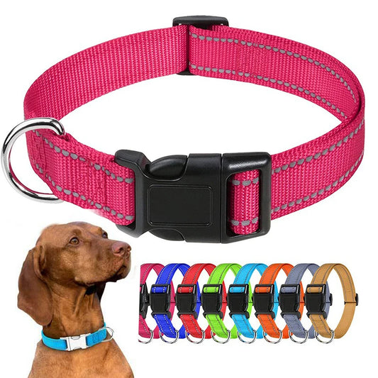Adjustable Nylon Dog Collar – Comfort, Safety & Everyday Style